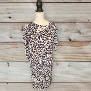 Kokoon Vintage Look Black & White Elegant Evening Animal Print Design Size‎ M